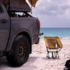 WILD AUSSIE - Recco Chair | Compact & Lightweight Camping | Beach | Hiking | Khaki
